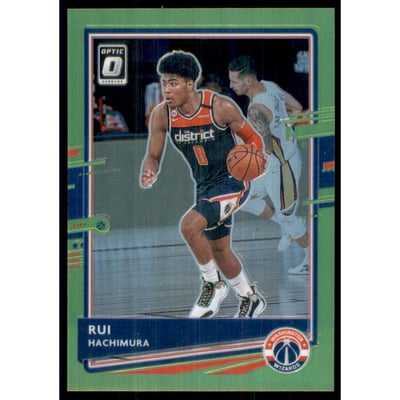 2020-21 Donruss Optic Lime Green #67 Rui Hachimura