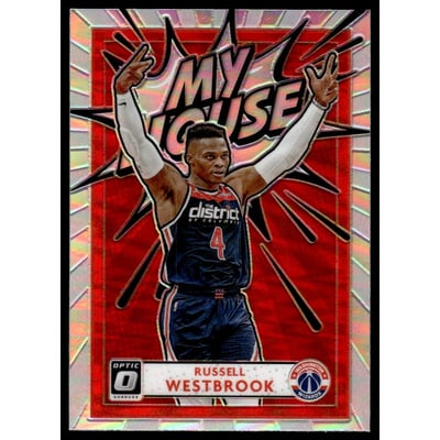 2020-21 Donruss Optic My House Holo #14 Russell Westbrook