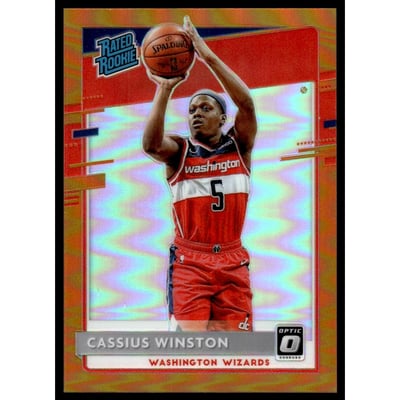 2020-21 Donruss Optic Orange #198 Cassius Winston RR