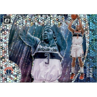 2020-21 Donruss Optic Raining 3s Fast Break #17 Bradley Beal