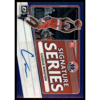 2020-21 Donruss Optic Signature Series Purple #98 Cassius Winston