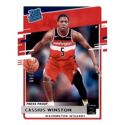 2020-21 Donruss Press Proof Silver #249 Cassius Winston RR