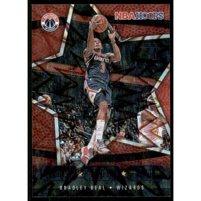 2020-21 Hoops Lights Camera Action Purple Explosion #5 Bradley Beal