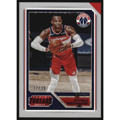 2020-21 Panini Chronicles Blue #94 Russell Westbrook/Threads