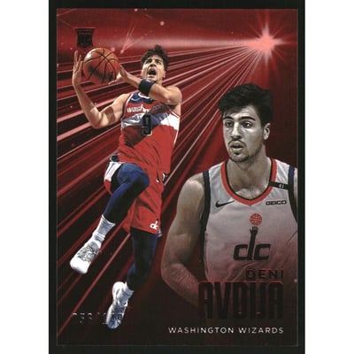 2020-21 Panini Chronicles Red #206 Deni Avdija/Essentials