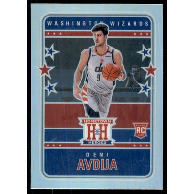 2020-21 Panini Chronicles Silver #563 Deni Avdija/Hometown Heroes Optic