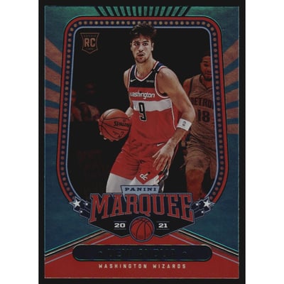 2020-21 Panini Chronicles Teal #249 Deni Avdija/Marquee
