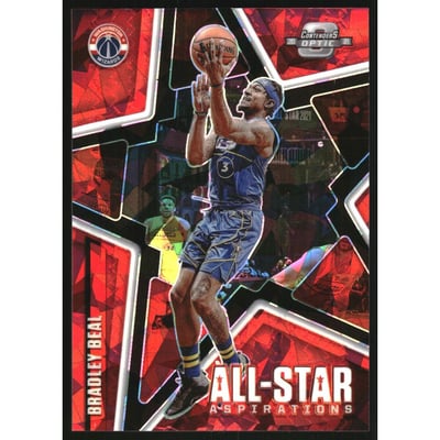 2020-21 Panini Contenders Optic All-Star Aspirations Red Cracked Ice #12 Bradley Beal