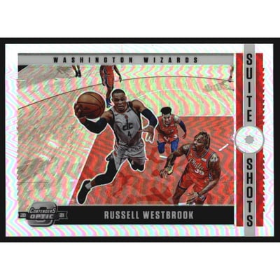 2020-21 Panini Contenders Optic Suite Shots #20 Russell Westbrook