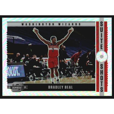 2020-21 Panini Contenders Optic Suite Shots #3 Bradley Beal