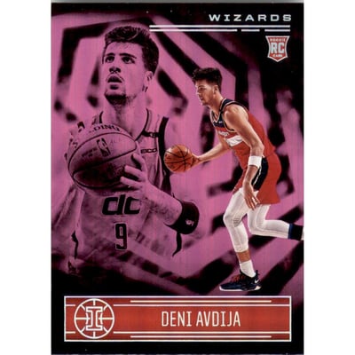 2020-21 Panini Illusions Pink #167 Deni Avdija