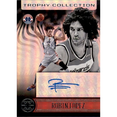 2020-21 Panini Illusions Trophy Collection Signatures #42 Robin Lopez