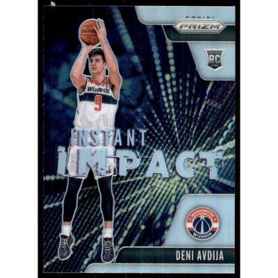 2020-21 Panini Prizm Instant Impact Prizms Silver #25 Deni Avdija