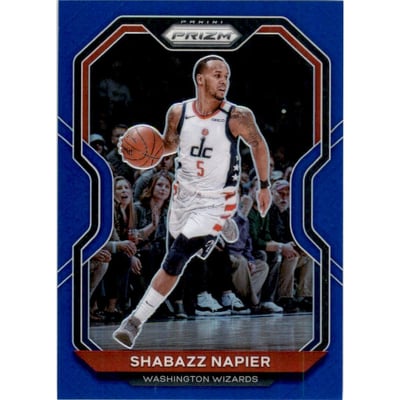 2020-21 Panini Prizm Prizms Blue #193 Shabazz Napier
