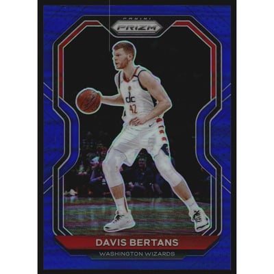 2020-21 Panini Prizm Prizms Blue #98 Davis Bertans