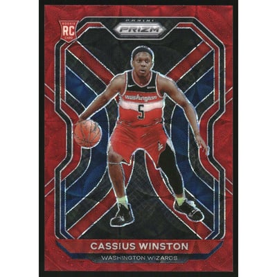 2020-21 Panini Prizm Prizms Choice Red #275 Cassius Winston