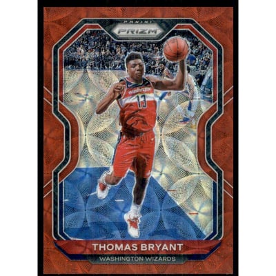 2020-21 Panini Prizm Prizms Choice Red #76 Thomas Bryant