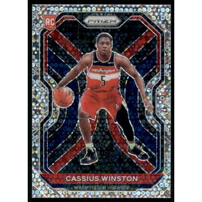 2020-21 Panini Prizm Prizms Fast Break #275 Cassius Winston
