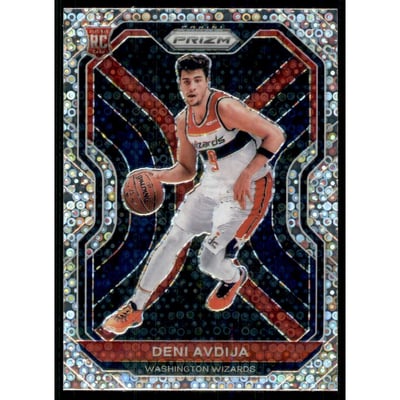2020-21 Panini Prizm Prizms Fast Break #290 Deni Avdija
