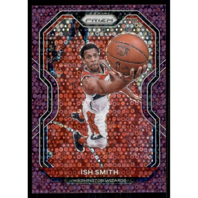 2020-21 Panini Prizm Prizms Fast Break Purple #37 Ish Smith