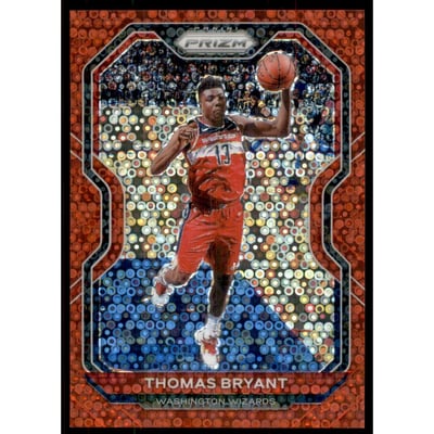 2020-21 Panini Prizm Prizms Fast Break Red #76 Thomas Bryant