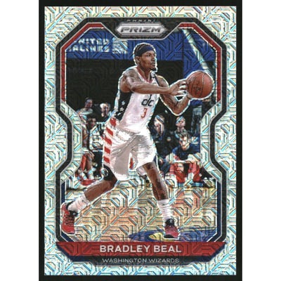 2020-21 Panini Prizm Prizms Mojo #230 Bradley Beal