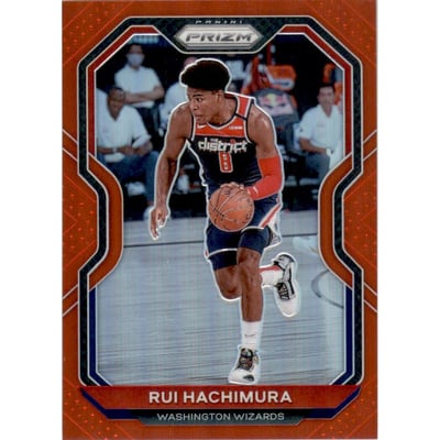 2020-21 Panini Prizm Prizms Red #249 Rui Hachimura