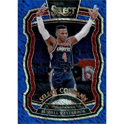 2020-21 Select Company Prizms Blue #19 Russell Westbrook