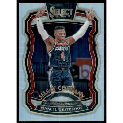 2020-21 Select Company Prizms Silver #19 Russell Westbrook