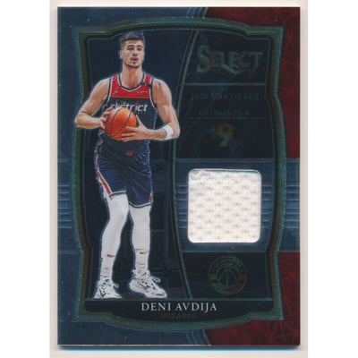 2020-21 Select Draft Selections Memorabilia #9 Deni Avdija