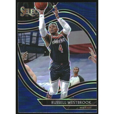 2020-21 Select Prizms Blue #226 Russell Westbrook