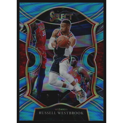 2020-21 Select Prizms Light Blue #39 Russell Westbrook