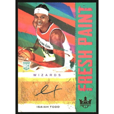 2021-22 Court Kings Fresh Paint Autographs #2 Isaiah Todd/149