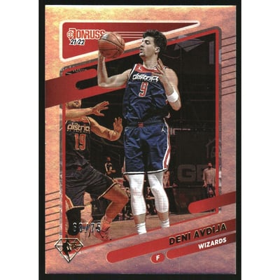 2021-22 Donruss 75th Anniversary #100 Deni Avdija