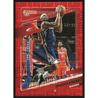 2021-22 Donruss Choice Red #81 Bradley Beal