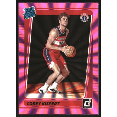 2021-22 Donruss Holo Pink Laser #233 Corey Kispert RR