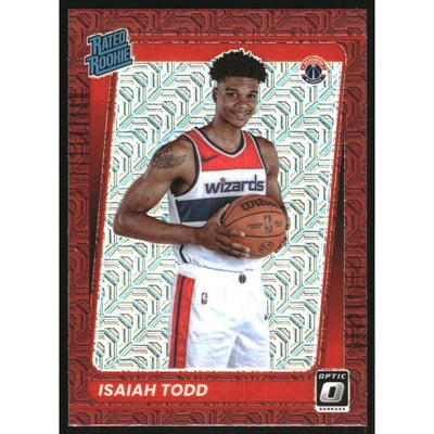 2021-22 Donruss Optic Choice #187 Isaiah Todd