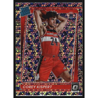 2021-22 Donruss Optic Fast Break Holo #183 Corey Kispert