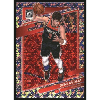 2021-22 Donruss Optic Fast Break Holo #92 Deni Avdija