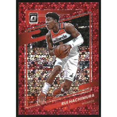 2021-22 Donruss Optic Fast Break Red #79 Rui Hachimura