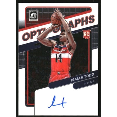 2021-22 Donruss Optic Opti-Graphs #71 Isaiah Todd/99