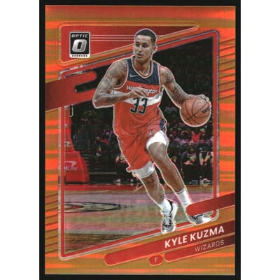 2021-22 Donruss Optic Orange #15 Kyle Kuzma
