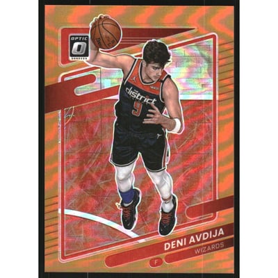 2021-22 Donruss Optic Orange #92 Deni Avdija
