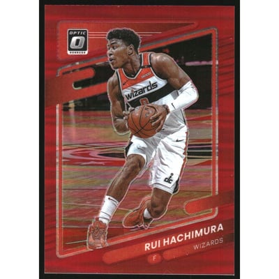 2021-22 Donruss Optic Red #79 Rui Hachimura