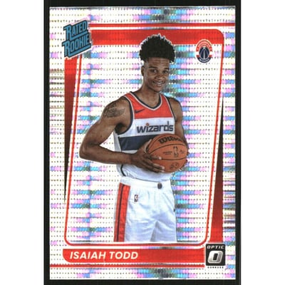 2021-22 Donruss Optic Target Box Set #187 Isaiah Todd