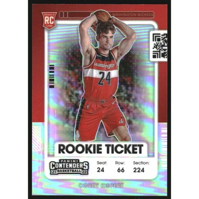 2021-22 Panini Contenders Photo Varitations #115 Corey Kispert