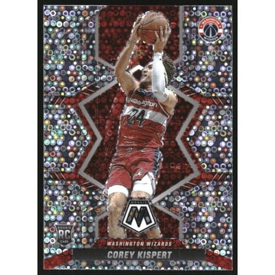 2021-22 Panini Mosaic Mosaic Fast Break Silver #213 Corey Kispert