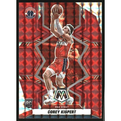2021-22 Panini Mosaic Mosaic Red #276 Corey Kispert DEB