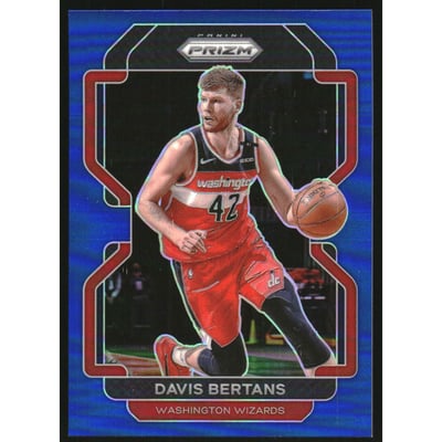 2021-22 Panini Prizm Prizms Blue #23 Davis Bertans