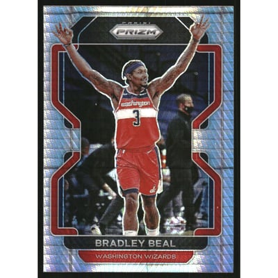 2021-22 Panini Prizm Prizms Hyper #45 Bradley Beal